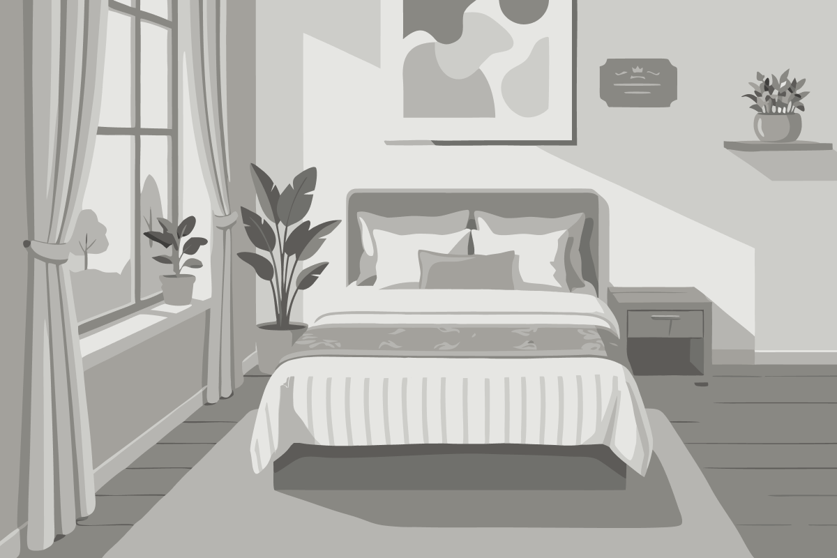 One Bedroom Suite Balcony Hearing Accessible - Queen Bed